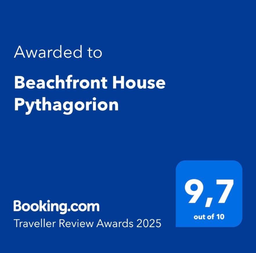 Beachfront House Pythagorion Exterior foto